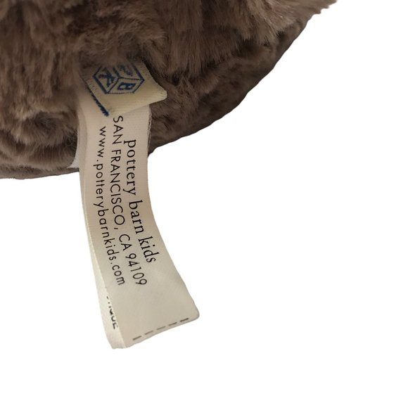 Pottery Barn Kids Teddy Bear Soft Toy Stuffed Animal.  Brown.  Medium. - Picture 7 of 10